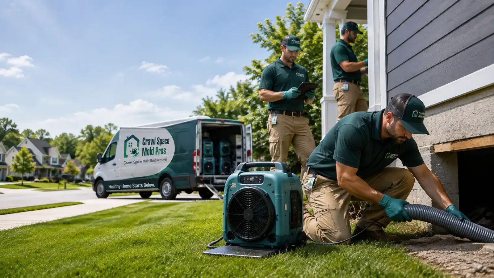 Crawl Space Mold Removal in Milnesville, PA